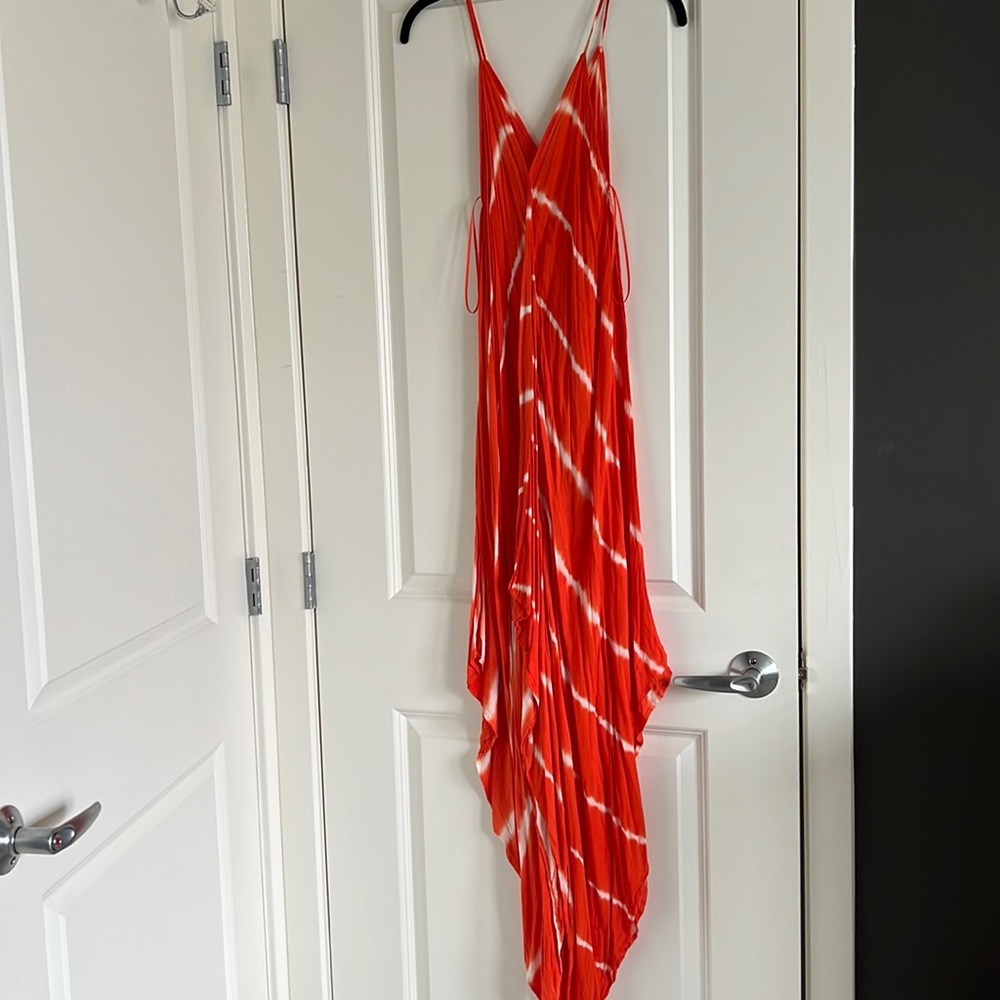 Orange Vacation Dress